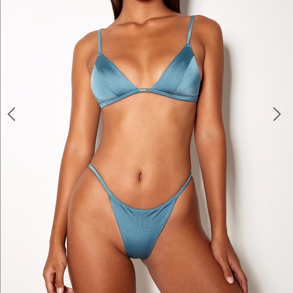 Gooseberry So Chic Bikini in Blue Lagoon - Picture 1 of 1